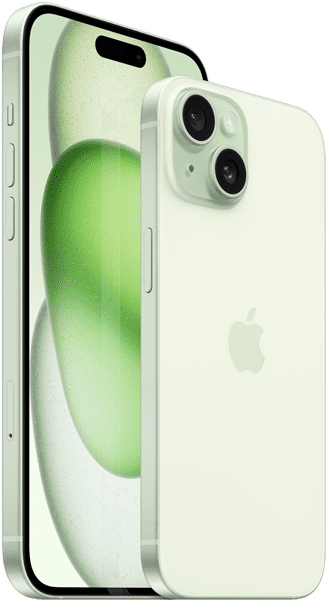 Porovnání velikostí iPhone 15 a iPhone 15 Plus