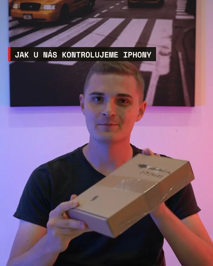 Jak u nás kontrolujeme iPhony